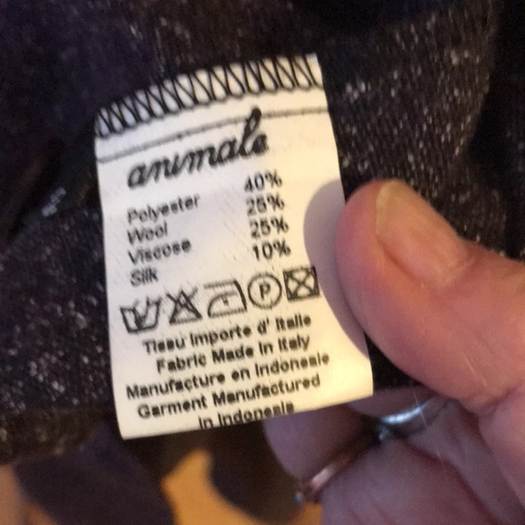 NWT vintage Animale open jacket/ cape with matching beret   One size fits most - Picture 9 of 12